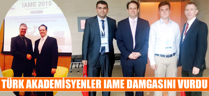 Türk Akademisyenler, IAME 2015 Konferansı'na damgasını vurdu