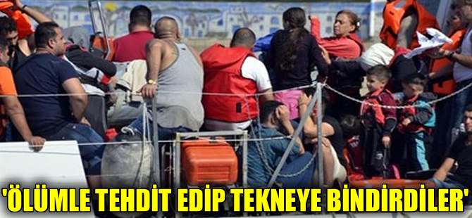 22 göçmeni bile bile ölüme göndermişler