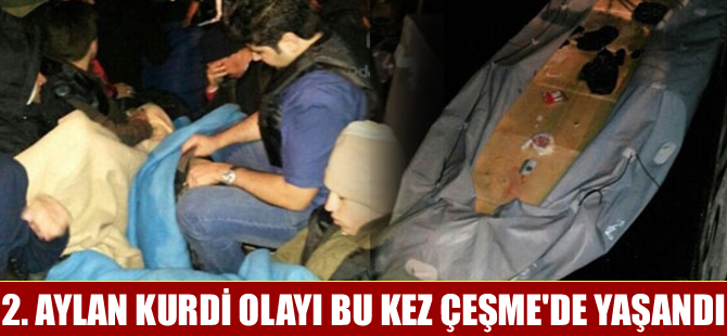 Çeşme'de mülteci botu battı: 4 yaşındaki çocuk öldü