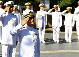 Deniz Harps Okulu öğrencileri Samsun'da