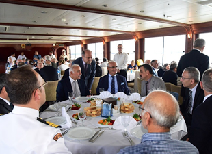 Samsun'da şehit ve gazi yakınlarına deniz gezisi düzenlendi