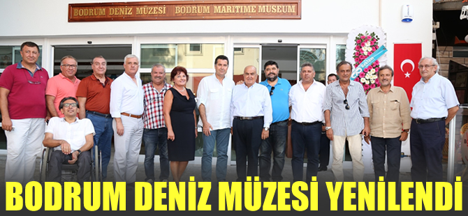 Bodrum Deniz Müzesi yeniden ziyarete açıldı