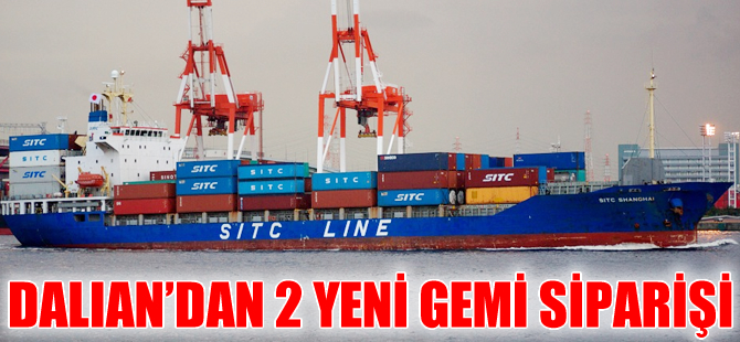 Dalian Shipping nehir tip 2 konteyner gemisi siparişi verdi