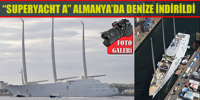Dünyanın en büyük yatı: Superyacht A