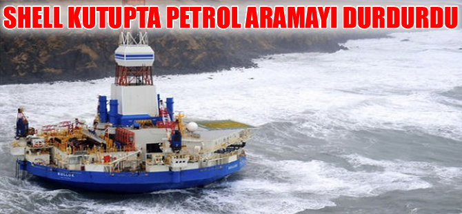 Shell, Kuzey Kutbu'nda petrol aramayı durdurdu