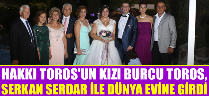 Hakkı Toros'un kızı Burcu Toros, Serkan Serdar ile evlendi