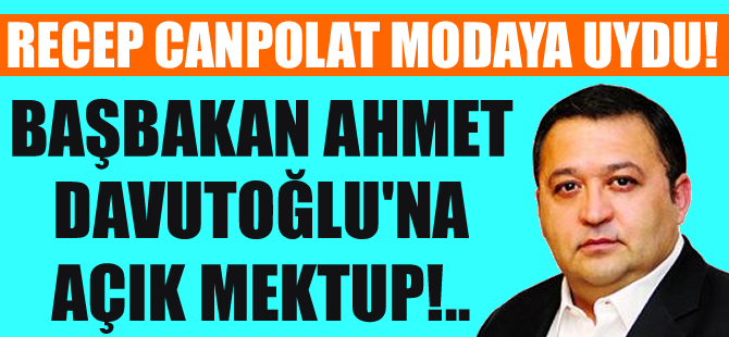 Başbakan Ahmet Davutoğlu'na Açık Mektup!