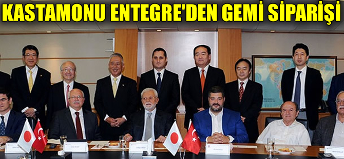 Kastamonu Entegre, Japon Oshima Tersanesi'ne gemi siparişi verdi