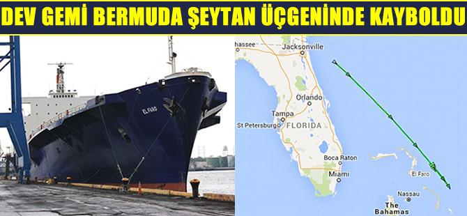 Al Faro adlı dev gemi, Bermuda Şeytan üçgeninde kayboldu