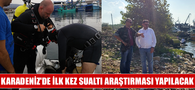Karadeniz'de ilk kez sualtı araştırması yapılacak