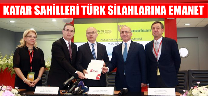 Ares Tersanesi'nin Katar'a inşa ettiği Sahil Güvenlik botları ASELSAN silahlarıyla donatılacak