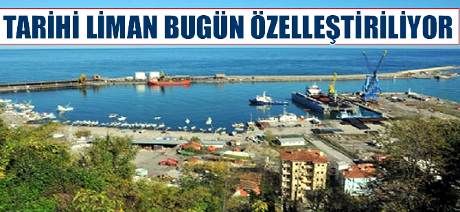 Tarihi İnebolu Limanı'nın özelleştirilmesinde sona gelindi