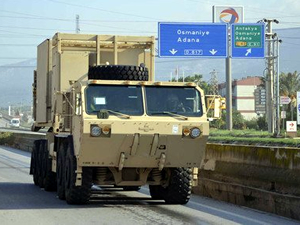 ABD'nin patriot füzeleri ve füze rampaları İskenderun Limanı'nda