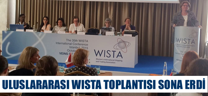 Kadın denizcilerin düzenlediği Uluslararası WISTA Konferansı sona erdi