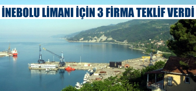 İnebolu Limanı için EKOL, CE-KA ve ÇELİKLER teklif verdi