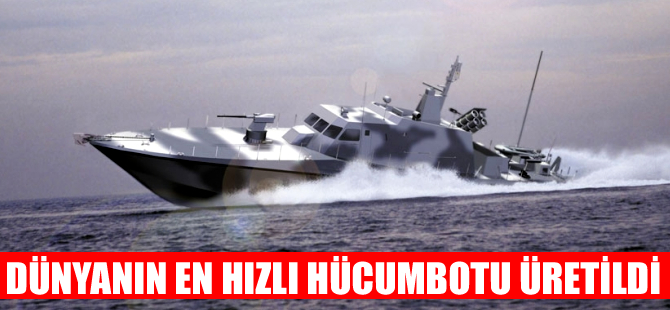 Oğlunun projesini tamamladı, dünyanın en hızlı hücümbotunu yaptı