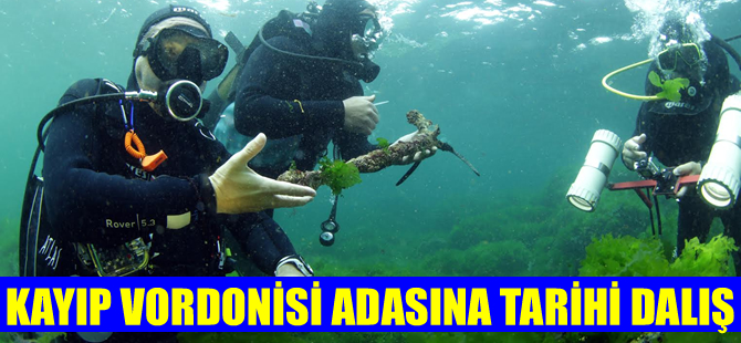 İstanbul’un kayıp adası  Vordonisi gün yüzüne çıkarılıyor