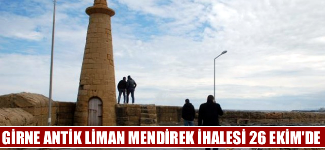 Girne Antik Liman’daki mendirek yapımı ihaleye çıkıyor