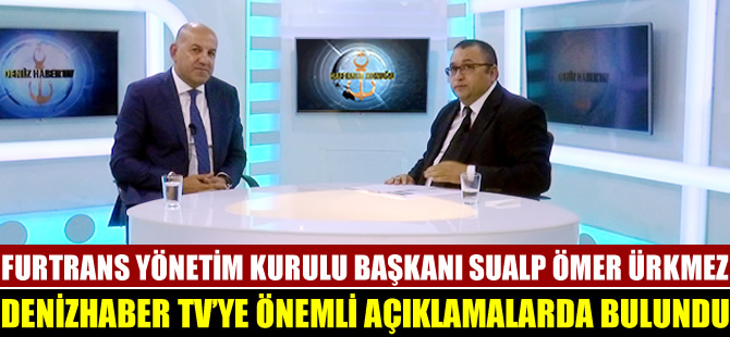 Sualp Ömer Ürkmez DenizHaber.TV'ye önemli açıklamalarda bulundu