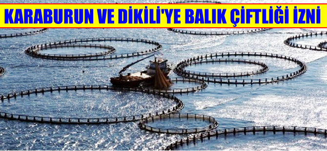 İzmir Valiliği Karaburun ve Dikili'ye balık çiftliği kurma izni verdi
