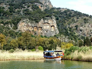 Kaunos Antik Kenti'ne ziyaretçi akını
