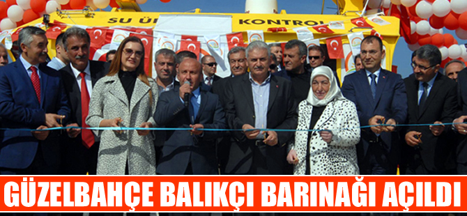 Güzelbahçe'de, balıkçı barınağı hizmete girdi