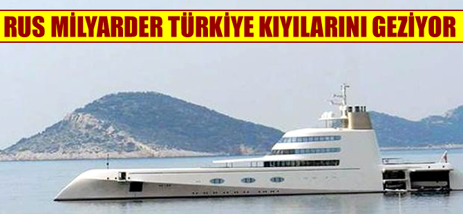 Rus milyarder halk plajına girip 30 TL ödedi