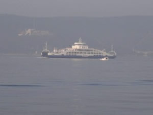 Çanakkale Boğazı sis nedeniyle  transit gemi geçişlerine kapatıldı!