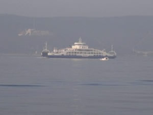 Çanakkale Boğazı sis nedeniyle transit gemi geçişlerine kapatıldı!