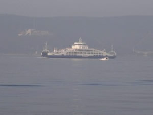 Çanakkale Boğazı sis nedeniyle deniz  trafiğine kapatıldı