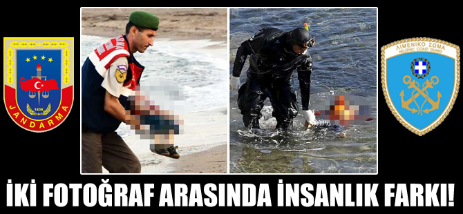 İki fotoğraf arasındaki insanlık farkı!