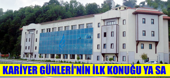 Turgut Kıran Denizcilik Yüksekokulu Kariyer Günleri YA SA Denizcilik ile başlıyor