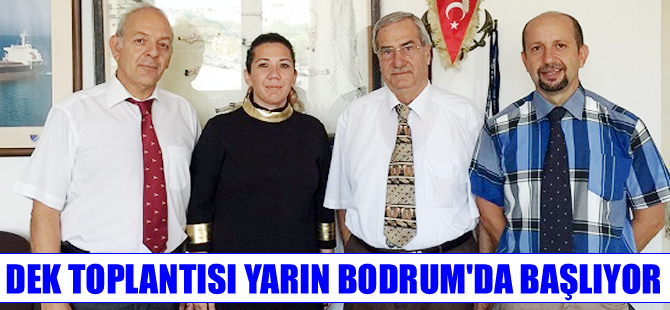 12. Denizcilik Eğitimi Konseyi (DEK) yarın Bodrum'da toplanıyor