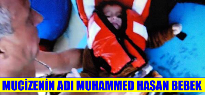 Kuşadasın'daki tekne faciasında, Muhammed Hasan bebek, mucizenin adı oldu!