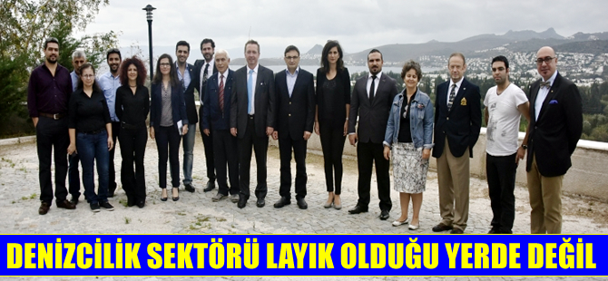 Nazmi Çeşmeci, denizcilik sektörünün Türkiye'de layık olduğu yerde değil