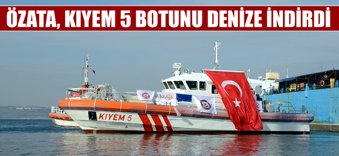 Özata Tersanesi KIYEM 5 teknesini denize indirdi