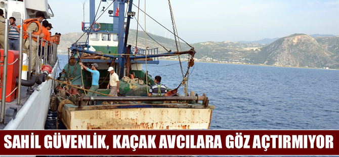 Sahil Güvenlik kaçak avcılara 283 bin lira ceza kesti