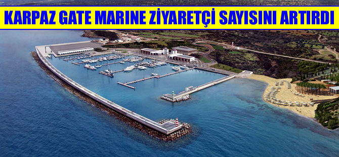 Karpaz Gate Marina’nın ziyaretçi sayısı 2015’te yüzde 10 arttı