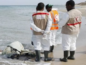 Libya'da göçmen faciası! 40 fazla ceset sahile vurdu