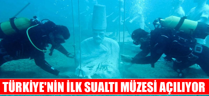 Türkiye'nin ilk sualtı müzesi 30 Ekim’de Side'de açılıyor