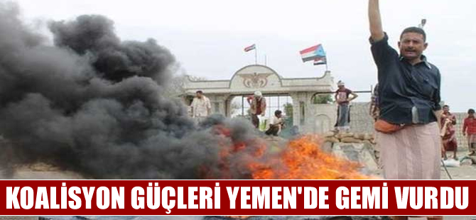 Suudi Arabistan, Yemen'de gemi ve tekneleri vurdu: 100 ölü