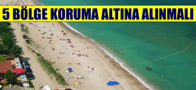 Bayram Öztürk "Karadeniz'de 5 bölge koruma altına alınmalı"