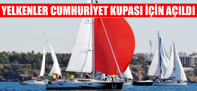 Yelkenliler ATSO Cumhuriyet Kupası için yarıştı