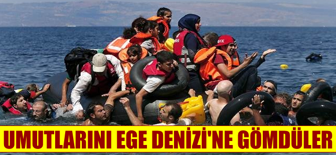 Ege Denizi'nde sığınmacıları taşıyan tekne battı: 21 ölü