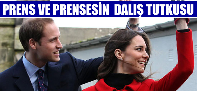 Cambridge Düşesi Kate Middleton dalgıç oldu