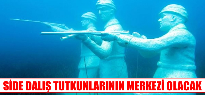 Side Sualtı Müzesi dalış tutkunlarının hizmetine sunuldu
