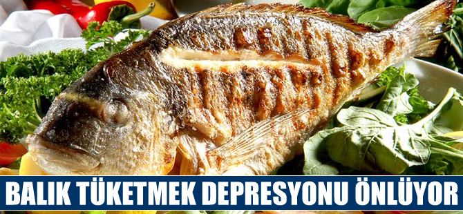 Balık tüketmek depresyonu önlüyor