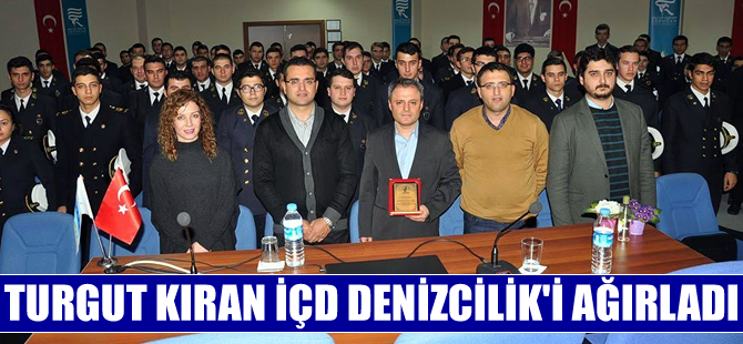 İDÇ Denizcilik, Turgut Kıran Denizcilik Yüksekokulu'nun konuğu oldu