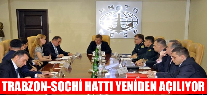 Trabzon-Sochi tarifeli gemi seferleri yeniden başlayacak