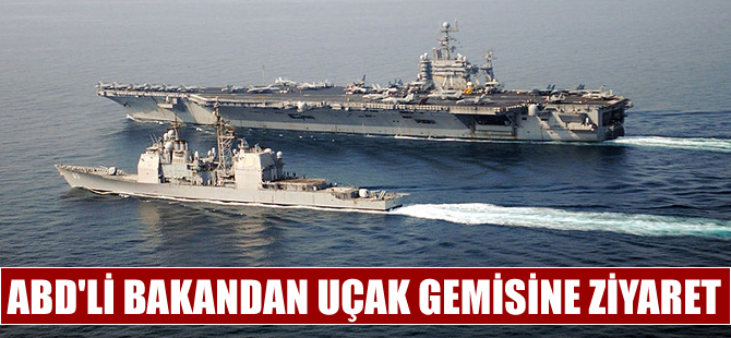 ABD Güney Çin Denizi'ne gemiden sonra Savunma Bakanı'nı da gönderdi
